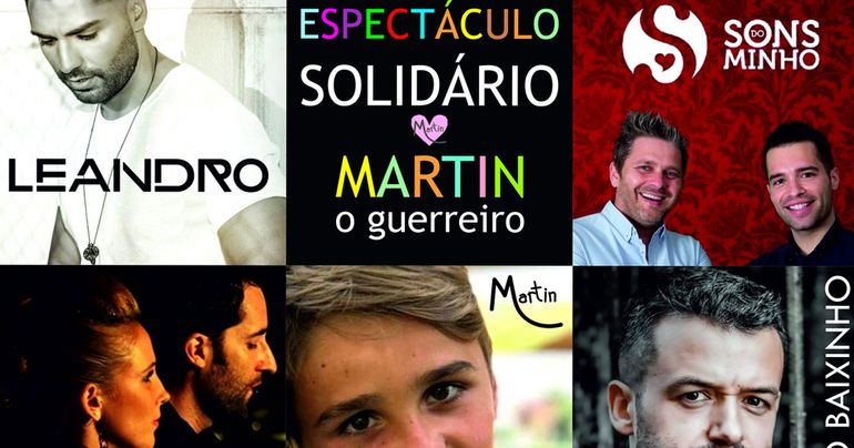 Espectáculo solidário Martin, o guerreiro, previsto para 3 de Dezembro, foi adiado