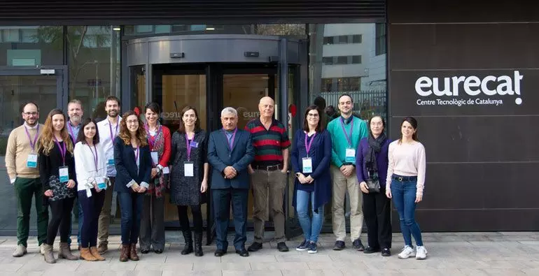 Parte da equipa do consórcio- Maria Filomena Botelho - segunda à direita da foto